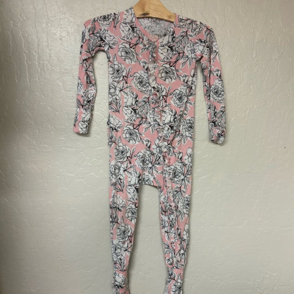 $16 ADD ON Laree + Co floral footie bamboo Little Sleepies Caden Lane‎ Kyte Baby